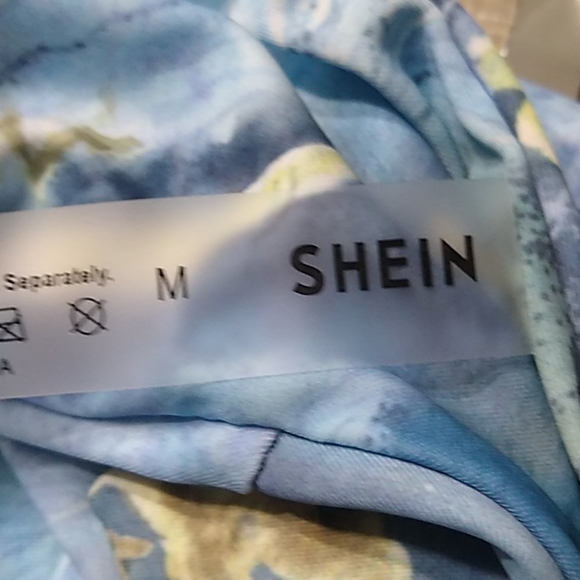 Shein cheeky Hi waist swim suit bottoms M - Picture 6 of 8